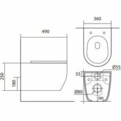 Комплект инсталляции GROHE 38772SH0 с унитазом Aquatek ЕВРОПА New и сиденьем с микролифтом (NW0197) Комплект инсталляции GROHE 38772SH0 с унитазом Aquatek ЕВРОПА New и сиденьем с микролифтом (NW0197)