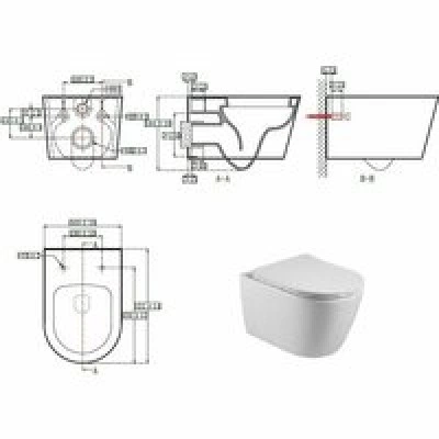 Комплект инсталляции GROHE NW0145/S с унитазом Aquatek БЕТТА и сиденьем с микролифтом (NW0201) Комплект инсталляции GROHE NW0145/S с унитазом Aquatek БЕТТА и сиденьем с микролифтом (NW0201)