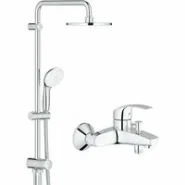 Душевая система GROHE Tempesta System 200 со смесителем для ванны, хром (NB0072)