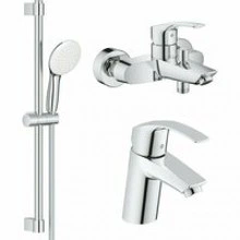 Готовый комплект для ванной комнаты GROHE Tempesta, хром (NB0076)