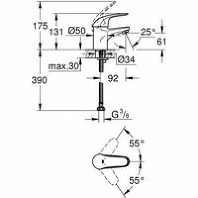 Готовый комплект для ванной комнаты GROHE Tempesta, хром (NB0077) Готовый комплект для ванной комнаты GROHE Tempesta, хром (NB0077)