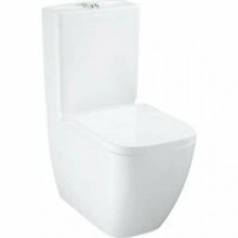 Унитаз-компакт с бачком и сиденьем микролифт GROHE Clova, альпин-белый (39909000)