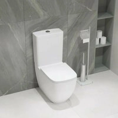 Унитаз-компакт с бачком и сиденьем микролифт GROHE Clova, альпин-белый (39909000) Унитаз-компакт с бачком и сиденьем микролифт GROHE Clova, альпин-белый (39909000)