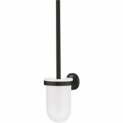 Туалетный ёршик GROHE Essentials с держателем, матовый черный (1024682430) Туалетный ёршик GROHE Essentials с держателем, матовый черный (1024682430)