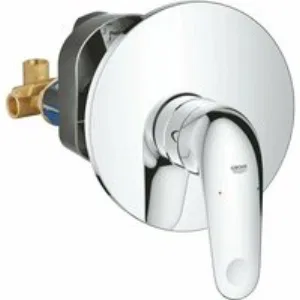 Смеситель для душа GROHE Euroeco в комплекте с монтажной частью, хром (32742001) Смеситель для душа GROHE Euroeco в комплекте с монтажной частью, хром (32742001)