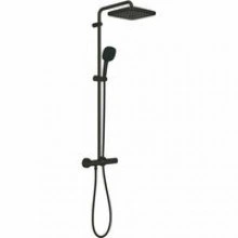 Душевая система GROHE Tempesta System 250 Cube с термостатом для душа, черный (266892431)