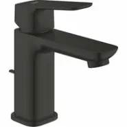 Смеситель для раковины GROHE Cubeo с донным клапаном, S-size, черный матовый (1017302430)
