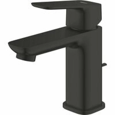Смеситель для раковины GROHE Cubeo с донным клапаном, S-size, черный матовый (1017302430) Смеситель для раковины GROHE Cubeo с донным клапаном, S-size, черный матовый (1017302430)