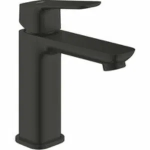 Смеситель для раковины GROHE Cubeo с донным клапаном, M-size, черный матовый (1017572430) Смеситель для раковины GROHE Cubeo с донным клапаном, M-size, черный матовый (1017572430)