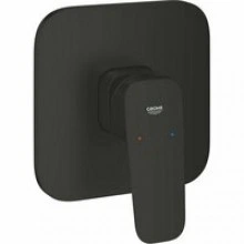 Внешняя часть смесителя для ванны GROHE Cubeo, матовый черный (1017772430)