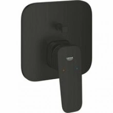 Внешняя часть смесителя для ванны GROHE Cubeo, матовый черный (1017782430)