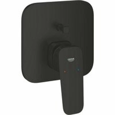 Внешняя часть смесителя для ванны GROHE Cubeo, матовый черный (1017782430) Внешняя часть смесителя для ванны GROHE Cubeo, матовый черный (1017782430)