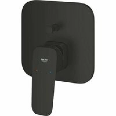 Внешняя часть смесителя для ванны GROHE Cubeo, матовый черный (1017782430) Внешняя часть смесителя для ванны GROHE Cubeo, матовый черный (1017782430)