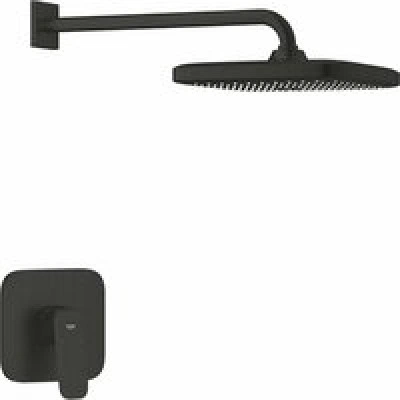 Душевая система GROHE Cubeo со смесителем для душа, черный матовый (1053342430) Душевая система GROHE Cubeo со смесителем для душа, черный матовый (1053342430)