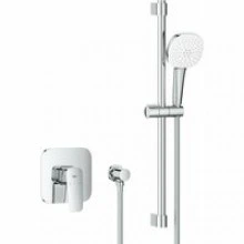 Душевая система GROHE Cubeo со смесителем для душа, хром (1053350000)