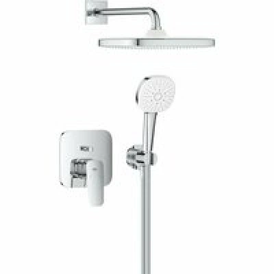 Душевая система GROHE Cubeo со смесителем для душа, хром (1053360000) Душевая система GROHE Cubeo со смесителем для душа, хром (1053360000)
