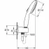 Душевой набор GROHE Tempesta 110, 2 режима, 1500 мм, 6,1 л/мин, хром (26921003) Душевой набор GROHE Tempesta 110, 2 режима, 1500 мм, 6,1 л/мин, хром (26921003)