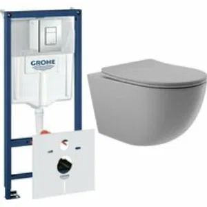 Комплект инсталляции GROHE Rapid SL 38775001 с унитазом Aqueduto OVO OVO0130 и сиденьем с микролифтом (NW0240) Комплект инсталляции GROHE Rapid SL 38775001 с унитазом Aqueduto OVO OVO0130 и сиденьем с микролифтом (NW0240)