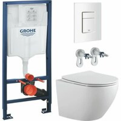 Комплект инсталляции GROHE Rapid SL 38772SH0 с унитазом Aquatek ЕВРОПА AQ1901-00 и сиденьем с микролифтом (NW0252) Комплект инсталляции GROHE Rapid SL 38772SH0 с унитазом Aquatek ЕВРОПА AQ1901-00 и сиденьем с микролифтом (NW0252)