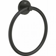 Кольцо для полотенца GROHE Essentials, черный матовый (1024612430)