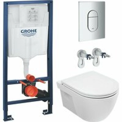 Комплект инсталляции GROHE Rapid SL NW0145/S с унитазом AQUAme AQM2011 и сиденьем с микролифтом (NW0278) Комплект инсталляции GROHE Rapid SL NW0145/S с унитазом AQUAme AQM2011 и сиденьем с микролифтом (NW0278)