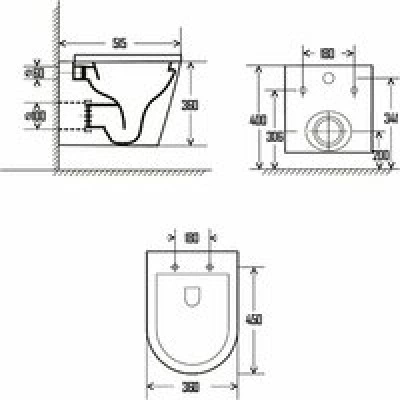Комплект инсталляции GROHE Rapid SL 38772SH0 с унитазом AQUAme AQM2001MB и сиденьем с микролифтом (NW0282) Комплект инсталляции GROHE Rapid SL 38772SH0 с унитазом AQUAme AQM2001MB и сиденьем с микролифтом (NW0282)