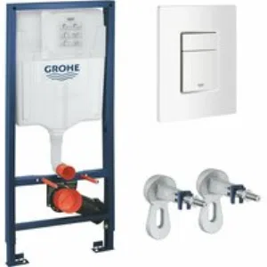 Комплект инсталляции GROHE Rapid SL 38772SH0 с унитазом AQUAme AQM2012 и сиденьем с микролифтом, смыв Quiet (NW0291) Комплект инсталляции GROHE Rapid SL 38772SH0 с унитазом AQUAme AQM2012 и сиденьем с микролифтом, смыв Quiet (NW0291)