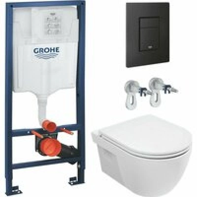 Комплект инсталляции GROHE Solido 38811KF0 с унитазом AQUAme AQM2011 и сиденьем с микролифтом (NW0302) Комплект инсталляции GROHE Solido 38811KF0 с унитазом AQUAme AQM2011 и сиденьем с микролифтом (NW0302)