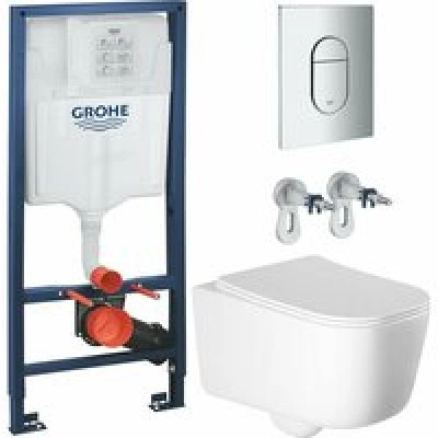 Комплект инсталляции GROHE Rapid SL NW0145/S с унитазом Aquatek ЛУГАНО AQ2002-00 и сиденьем с микролифтом (NW0322) Комплект инсталляции GROHE Rapid SL NW0145/S с унитазом Aquatek ЛУГАНО AQ2002-00 и сиденьем с микролифтом (NW0322)