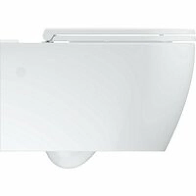 Подвесной унитаз GROHE Bau Ceramic с сиденьем с микролифтом, альпин-белый (103860SH00) Подвесной унитаз GROHE Bau Ceramic с сиденьем с микролифтом, альпин-белый (103860SH00)