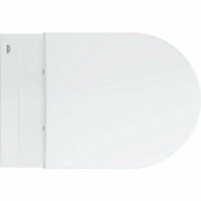 Подвесной унитаз GROHE Bau Ceramic с сиденьем с микролифтом, альпин-белый (103860SH00) Подвесной унитаз GROHE Bau Ceramic с сиденьем с микролифтом, альпин-белый (103860SH00)