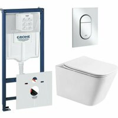 Комплект инсталляции GROHE Rapid SL NW0145/S с унитазом Aquatek ЛИБРА AQ1505T-00 и сиденьем с микролифтом (NW0342) Комплект инсталляции GROHE Rapid SL NW0145/S с унитазом Aquatek ЛИБРА AQ1505T-00 и сиденьем с микролифтом (NW0342)