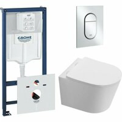 Комплект инсталляции GROHE Rapid SL NW0145/S с унитазом Aquatek ТАУРУС AQ1580T-00 и сиденьем с микролифтом (NW0350) Комплект инсталляции GROHE Rapid SL NW0145/S с унитазом Aquatek ТАУРУС AQ1580T-00 и сиденьем с микролифтом (NW0350)
