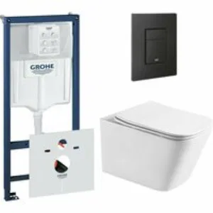 Комплект инсталляции GROHE Solido 38811KF0 с унитазом Aquatek ЛИБРА AQ1505T-00 и сиденьем с микролифтом (NW0344) Комплект инсталляции GROHE Solido 38811KF0 с унитазом Aquatek ЛИБРА AQ1505T-00 и сиденьем с микролифтом (NW0344)