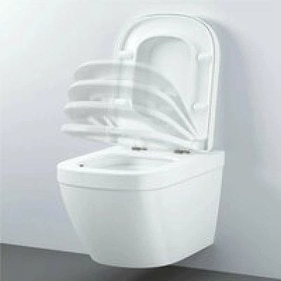 Унитаз подвесной компактный GROHE Euro Ceramic с сиденьем, альпин-белый (NW0354) Унитаз подвесной компактный GROHE Euro Ceramic с сиденьем, альпин-белый (NW0354)