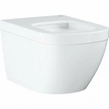Подвесной унитаз GROHE Euro Ceramic с сиденьем, альпин-белый (NW0355)