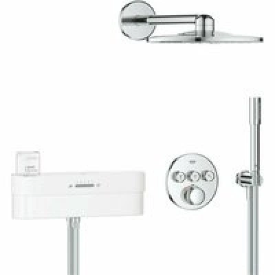 Душевая система GROHE SmartControl Purefoam с термостатом для душа, хром (1058120000) Душевая система GROHE SmartControl Purefoam с термостатом для душа, хром (1058120000)