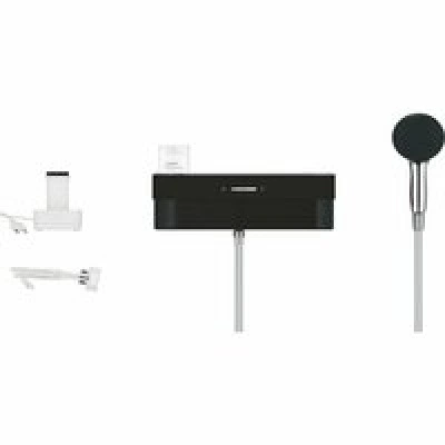 Душевой набор GROHE Purefoam, 2 режима, 1750 мм, 7,6 л/мин, хром/черный (1033670000) Душевой набор GROHE Purefoam, 2 режима, 1750 мм, 7,6 л/мин, хром/черный (1033670000)