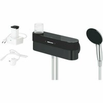 Душевой набор GROHE Purefoam, 2 режима, 1750 мм, 7,6 л/мин, хром/черный (1033670000) Душевой набор GROHE Purefoam, 2 режима, 1750 мм, 7,6 л/мин, хром/черный (1033670000)