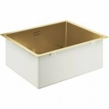 Мойка GROHE K700U Cube с одной чашей, 500 x 400 мм, холодный рассвет матовый (31574GN1)