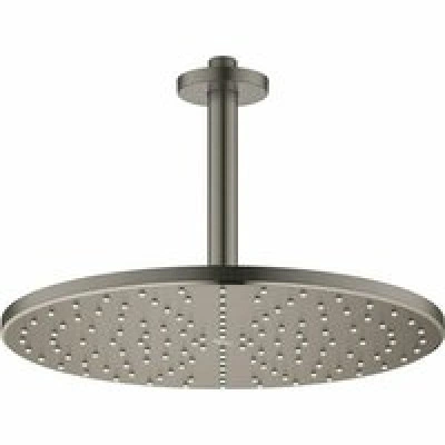 Верхний душ GROHE Rainshower 310 Mono с душевым кронштейном, темный графит матовый (26560AL0) Верхний душ GROHE Rainshower 310 Mono с душевым кронштейном, темный графит матовый (26560AL0)