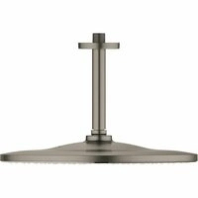 Верхний душ GROHE Rainshower 310 Mono с душевым кронштейном, темный графит матовый (26560AL0) Верхний душ GROHE Rainshower 310 Mono с душевым кронштейном, темный графит матовый (26560AL0)