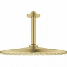 Верхний душ GROHE Rainshower 310 Mono с душевым кронштейном, холодный рассвет матовый (26560GN0)