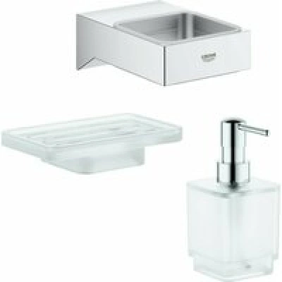 Набор аксессуаров GROHE Selection Cube, хром (NA0012) Набор аксессуаров GROHE Selection Cube, хром (NA0012)
