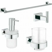 Набор аксессуаров GROHE Essentials Cube, хром (NA0014)