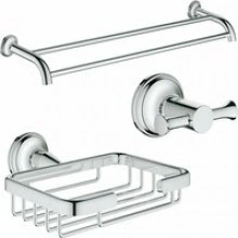 Набор аксессуаров GROHE Essentials Authentic, хром (NA0015)