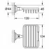 Набор аксессуаров GROHE Essentials Authentic, хром (NA0015) Набор аксессуаров GROHE Essentials Authentic, хром (NA0015)