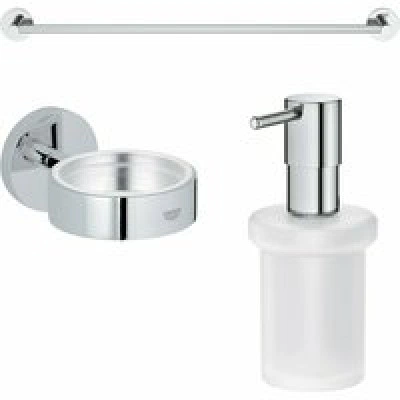 Набор аксессуаров GROHE Essentials, хром (NA0017) Набор аксессуаров GROHE Essentials, хром (NA0017)