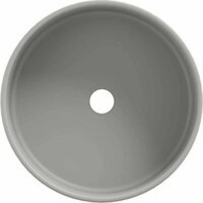Раковина накладная Aqueduto ESPIRAL, D400, серый матовый (ESP0130) Раковина накладная Aqueduto ESPIRAL, D400, серый матовый (ESP0130)