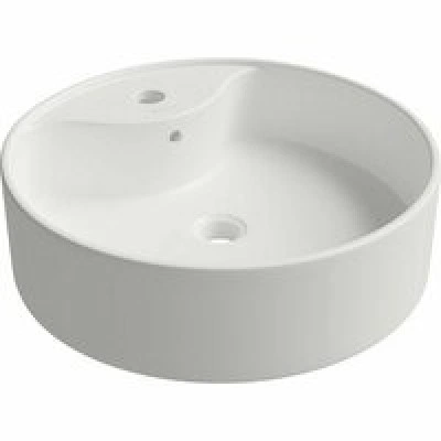 Раковина накладная Aqueduto ESPIRAL, D460, белый глянцевый (ESP0610)